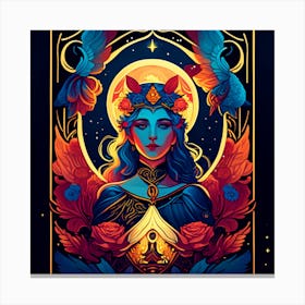 Tarot Card Canvas Print