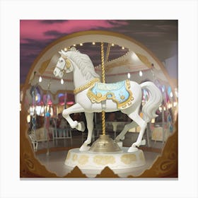 Carousel Canvas Print