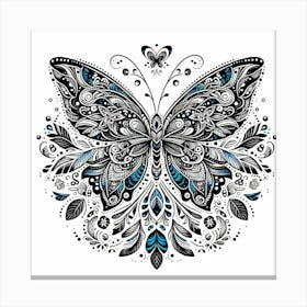 Famous Butterfly Art 1 Canvas Print