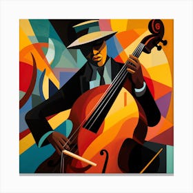 Jazz Musician 40 Canvas Print