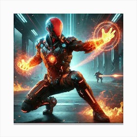 Ronan Ashheart Combat Proficiency Sci Fi Canvas Print