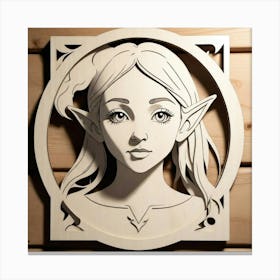 Zelda Elf Canvas Print