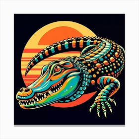 Alligator 3 Canvas Print