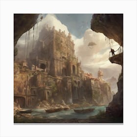 Dungeons And Dragons 18 Canvas Print