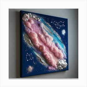 Pink Cloud Canvas Art Canvas Print