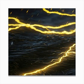 Lightning Canvas Print