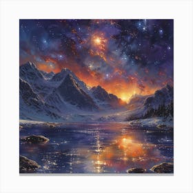 Starry Night 3 Canvas Print