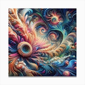 Fractal Art Canvas Print