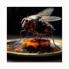 Rotten Fly Canvas Print