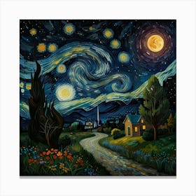 Starry Night 22 Canvas Print