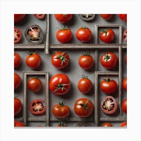 Ripe Tomatoes 13 Canvas Print