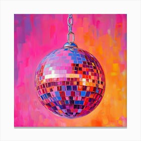 Disco Ball Art 13 Canvas Print