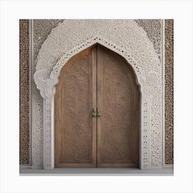 Handcrafted Moroccan art Canvas Print