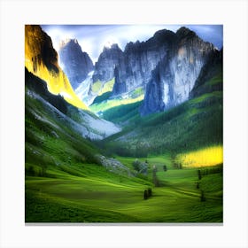 Mountain Majesty Canvas Print