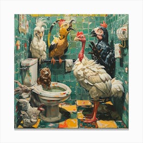 'Toilet' Canvas Print