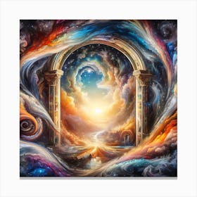 Psychedelic Painting Canvas Print