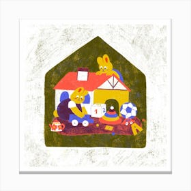 Home Canvas Print