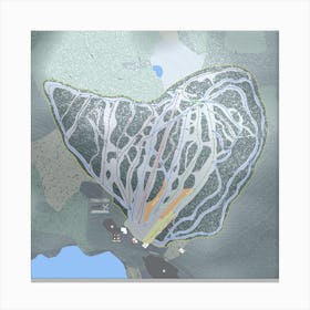 White Hills Canvas Print