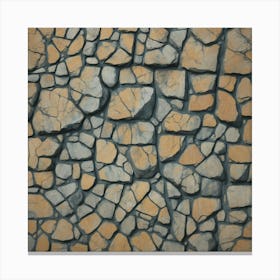 Stone Wall Canvas Print