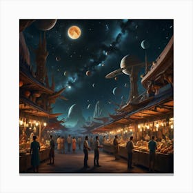 Star Wars Market Canvas Print