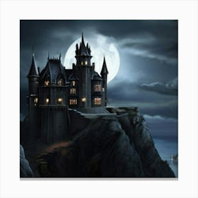 Harry Potter Castle 2 Canvas Print