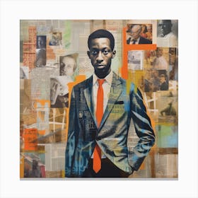 Conceptual African American Art Canvas Print