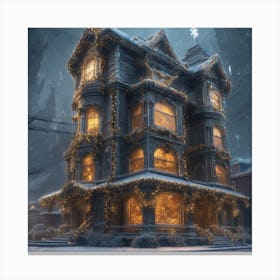 Victorian House 3 Canvas Print