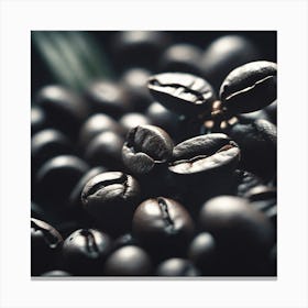 Coffee Beans 63 Canvas Print