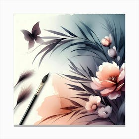 Watercolor Painting 11 Canvas Print