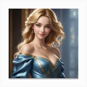 Beauty And The Beast 25 Canvas Print