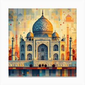 Taj Mahal 1 Canvas Print