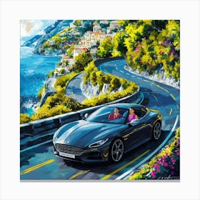 A Stunning And Vibrant Illustration Of A Scenic Dr Tcgvc8 Brlqqlrco5hx7ra Gqrxanqotpkcdqdwgx3rua Canvas Print