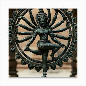 Hindu Goddess 4 Canvas Print