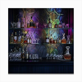 Bar Wall Canvas Print