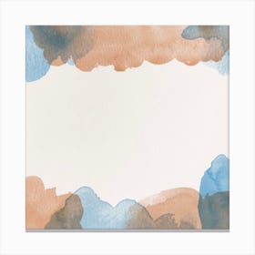 Abstract Watercolor Background Canvas Print