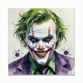 Joker 25 Canvas Print