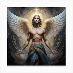 Angel Of Light 5 Canvas Print