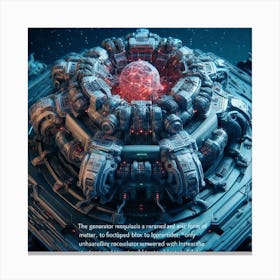 Spaceship 2 Canvas Print