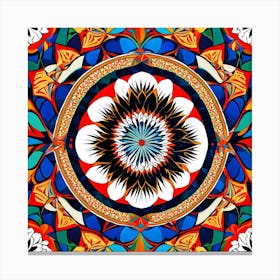 Mandala 77 Canvas Print