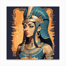 Egyptian Queen Canvas Print