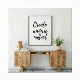 Create An Amazing Wardrobe Canvas Print