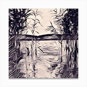 Reeds Canvas Print