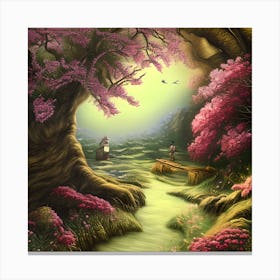 Fantasy Landscape 1 Canvas Print