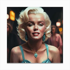 Marilyn Monroe 5 Canvas Print