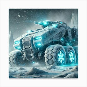 Glacial Armor Canvas Print