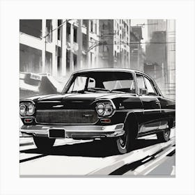Chevrolet Bel Air 2 Canvas Print