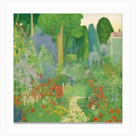 Garden In Bloom Canvas Print