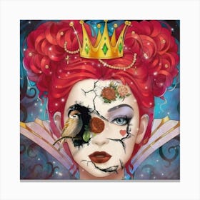 Queen Of Hearts Canvas Print