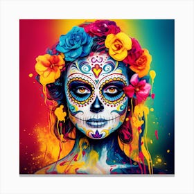 Day Of The Dead Canvas Print