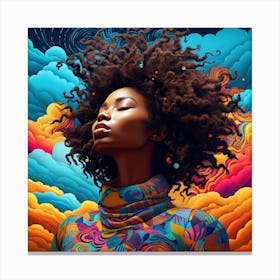 Afro-Futurism 21 Canvas Print